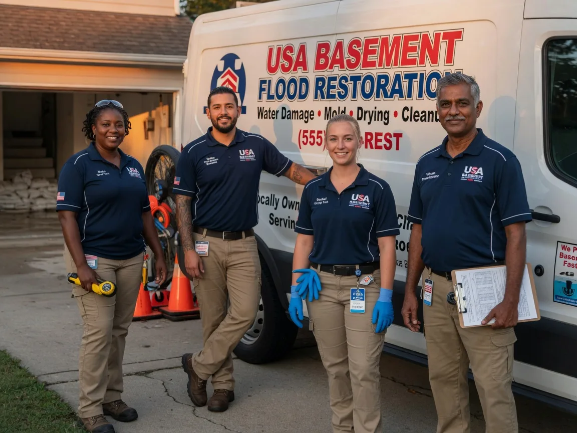 Basement Flood Cleanup company in Draper, SD