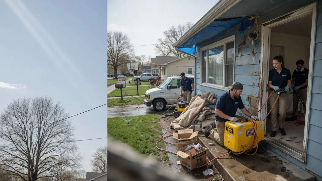 Basement Flood Cleanup in Draper, SD near me
